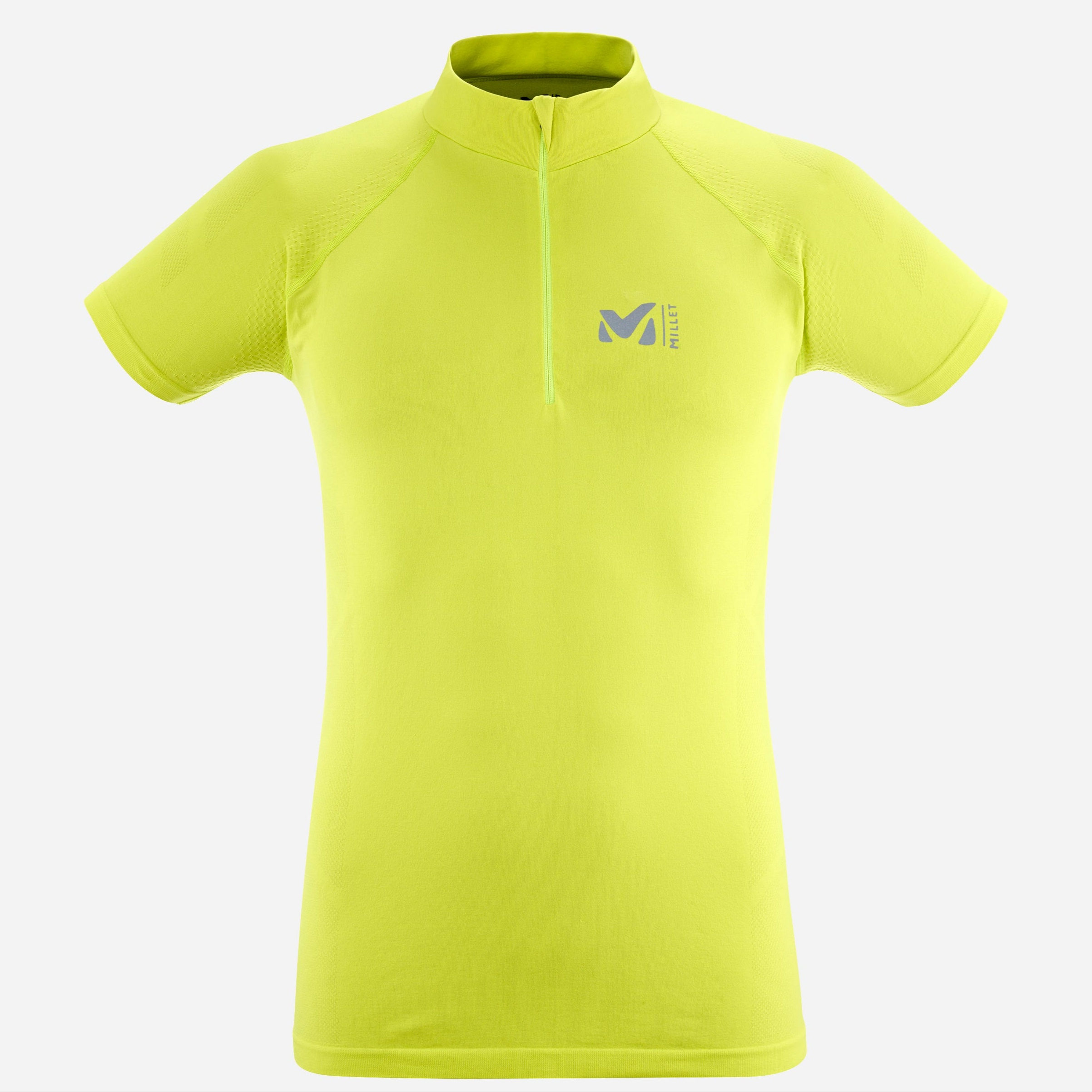 MILLET LTK Seamless Half Zip Erkek Temel Katman T-shirt 