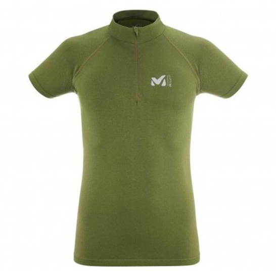 MILLET LTK Seamless Half Zip Erkek Temel Katman T-shirt 