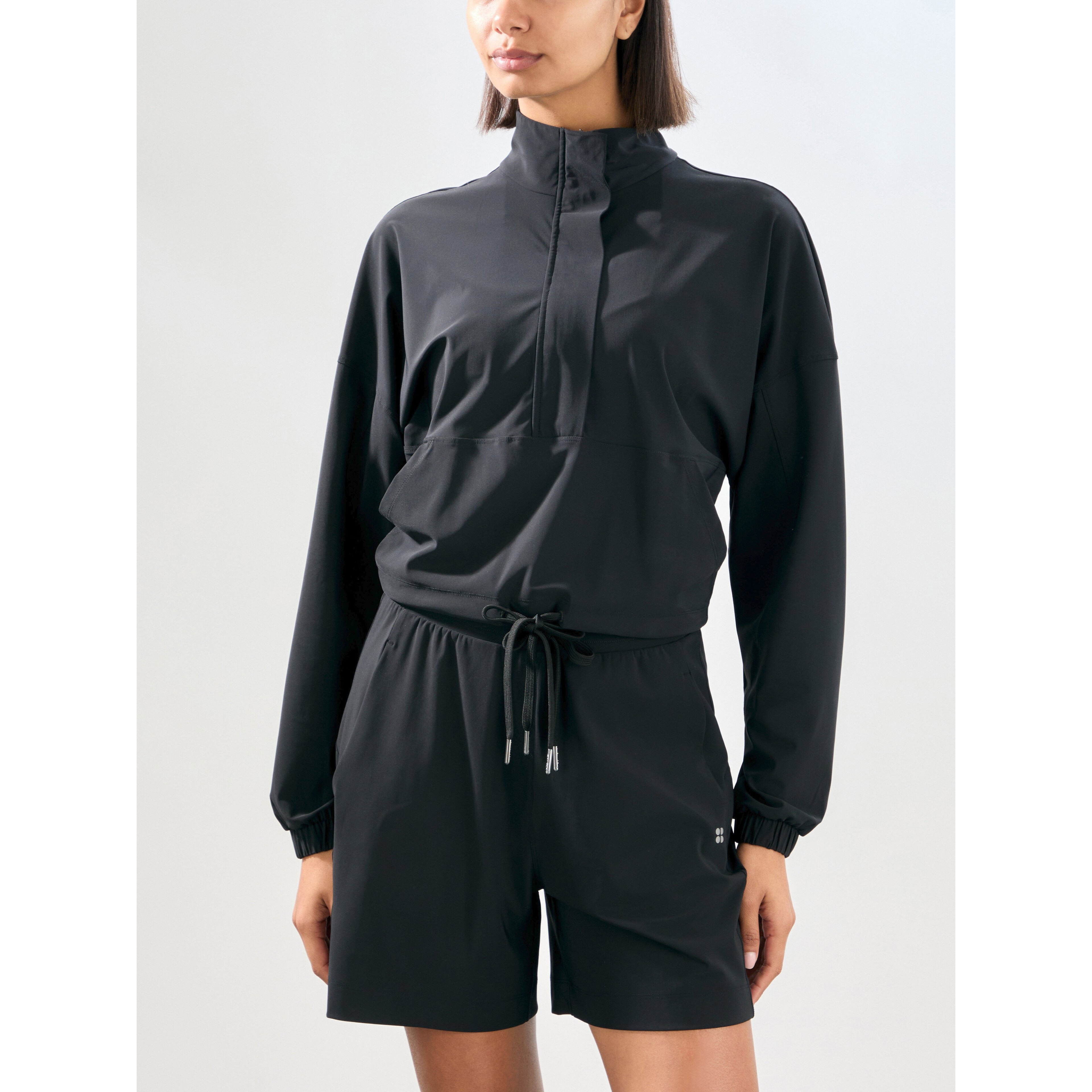 Sweaty Betty Explorer Half Zip Midlayer Kadın Kısa Sweat